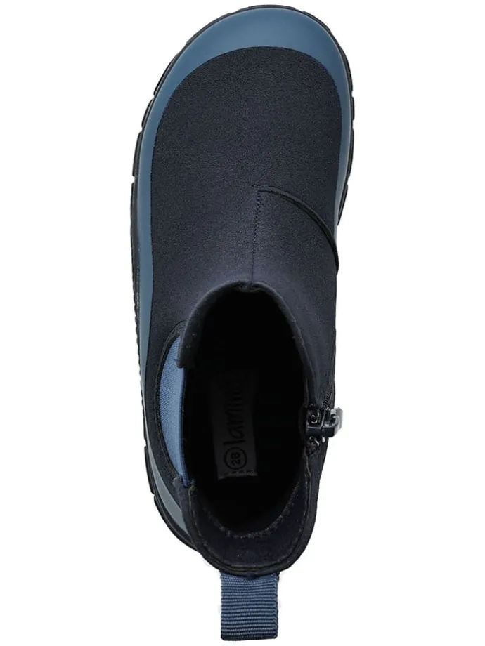 Barfuß-Chelsea-Boots in Dunkelblau