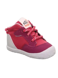 Barfußschuh FLUMMI in Rot/Silber