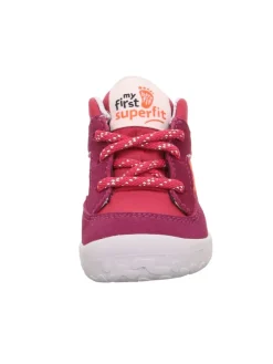 Barfußschuh FLUMMI in Rot/Silber