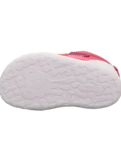 Barfußschuh FLUMMI in Rot/Silber