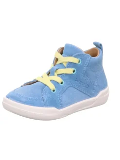 Barfußschuh SUPERFREE in Hellblau/Gelb