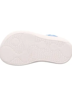 Barfußschuh SUPERFREE in Hellblau/Gelb