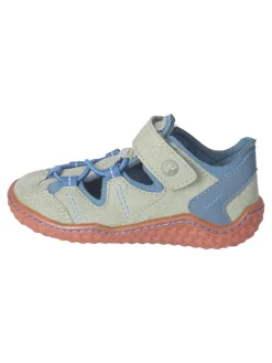 Barfußschuhe in Mint/ Blau