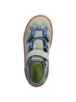 Barfußschuhe in Mint/ Blau