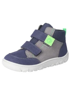 Barfußschuhe "Jelke-S" in Dunkelblau/ Grau