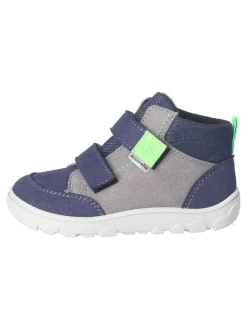 Barfußschuhe "Jelke-S" in Dunkelblau/ Grau