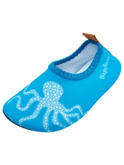 Barfuß-Schuhe "Meerestiere" in Blau