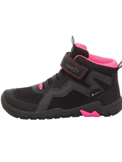 Barfußschuhe "Trace" in Schwarz/ Pink