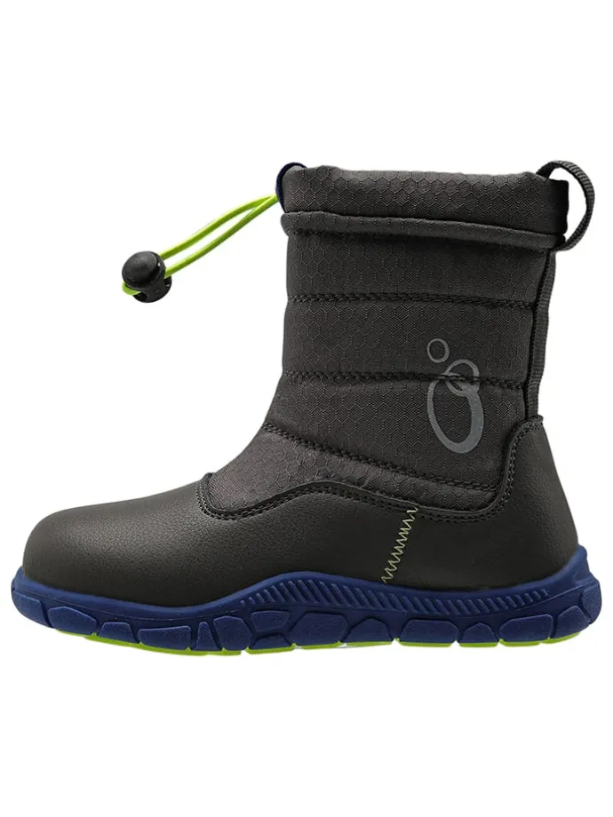 Barfuß-Winterboots in Anthrazit