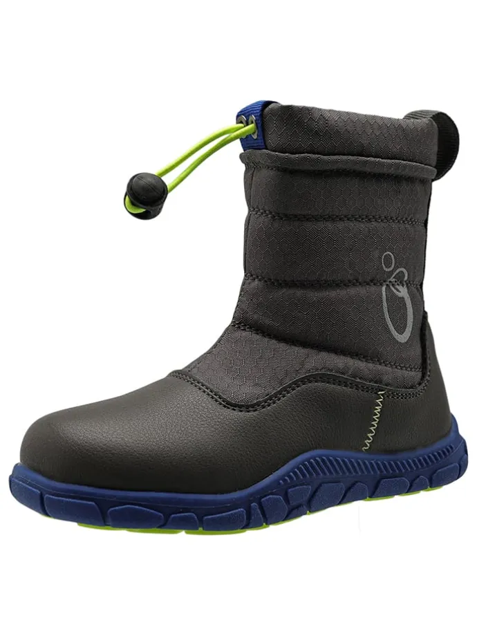 Barfuß-Winterboots in Anthrazit