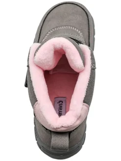 Barfuß-Winterboots in Grau