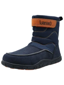 Barfuß-Winterstiefel in Dunkelblau