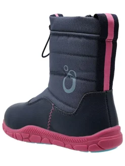 Barfuß-Winterstiefel in Dunkelblau