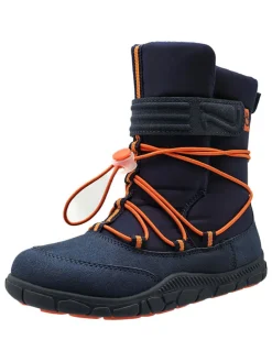 Barfuß-Winterstiefel in Dunkelblau