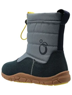 Barfuß-Winterstiefel in Hellblau