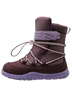 Barfuß-Winterstiefel in Lila