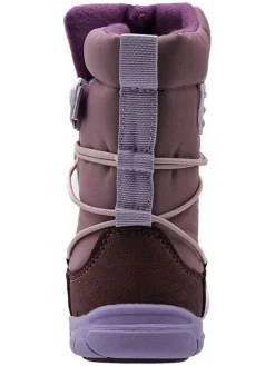 Barfuß-Winterstiefel in Lila