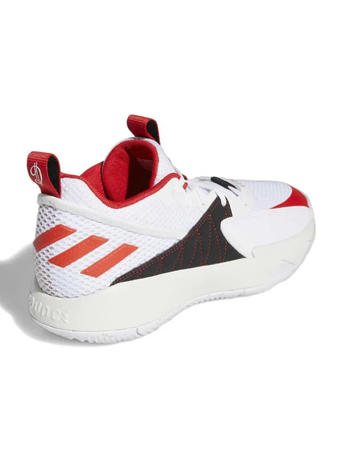 Basketballschuhe "Dame Certified" in Weiß/ Rot/ Schwarz