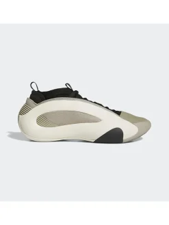 Basketballschuhe in Khaki/ Creme