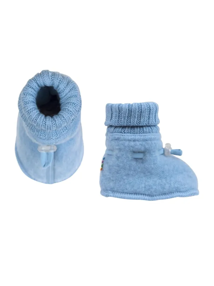 Booties Krabbelschuhe Merino-Wolle in allure