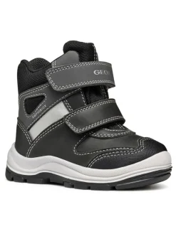 Boots "Flanfil" in Schwarz/ Grau