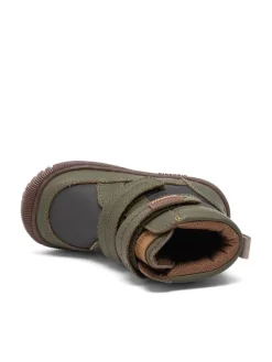 Boots ''Huxie'' in Grau/ Grün