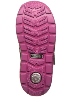 Boots in Dunkelblau/ Pink