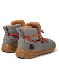 Boots in Grau/ Orange