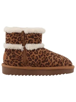 Boots in Hellbraun/ Schwarz