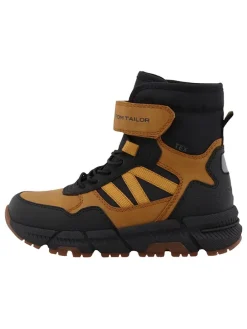 Boots in Hellbraun/ Schwarz