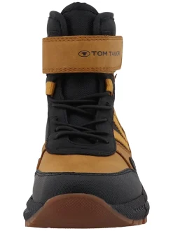 Boots in Hellbraun/ Schwarz