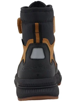 Boots in Hellbraun/ Schwarz