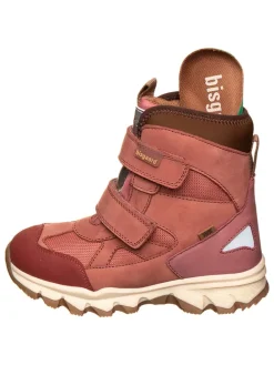 Boots in Pink/ Hellbraun