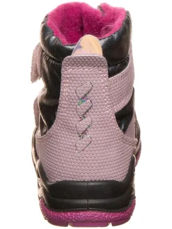 Boots in Rosa/ Schwarz