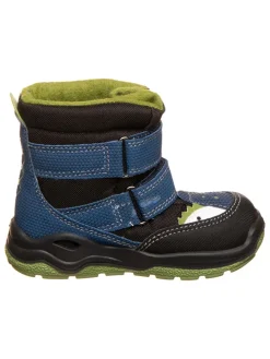 Boots in Schwarz/ Dunkelblau