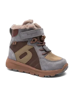 Boots ''Marlon'' in Braun/ Grau