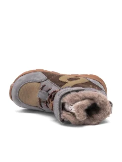 Boots ''Marlon'' in Braun/ Grau