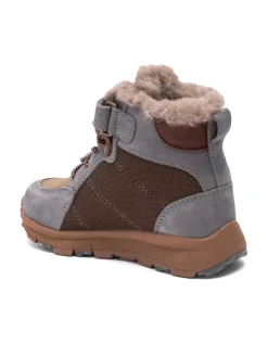 Boots ''Marlon'' in Braun/ Grau