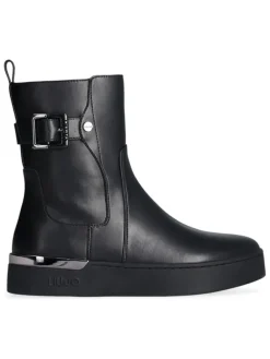 Boots "Silvia" in Schwarz