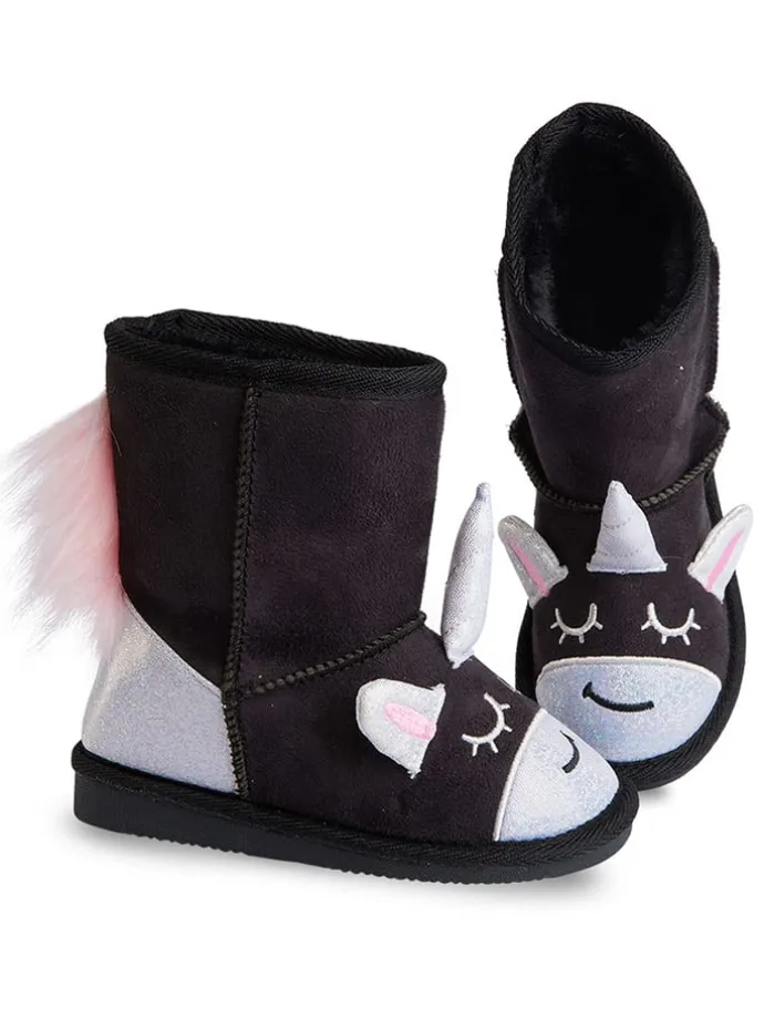 Boots "Unicorn" in Schwarz