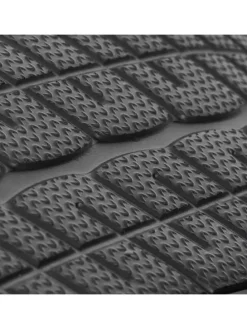 BVB Badeschlappen Logo neon in Schwarz