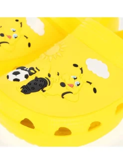 BVB Clogs Kinder in gelb