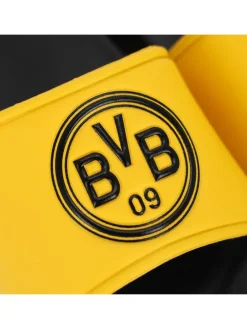 BVB Iconic Lifestyle Badeschlappen in schwarzgelb