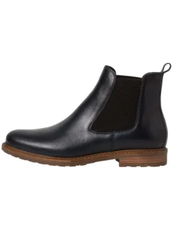 Chelsea Boot in NAVY LEATHER