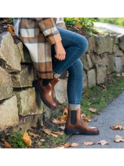 Chelsea Boots in cognac