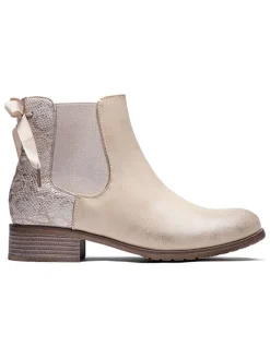 Chelsea-Boots in Beige