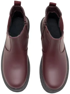Chelsea-Boots in Bordeaux