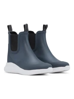 Chelsea-Boots in Dunkelblau