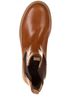 Chelsea-Boots in Hellbraun