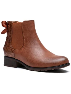 Chelsea-Boots in Hellbraun